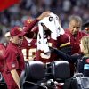 Commanders' Jayden Daniels Carted Off With Elbow Injury Against Cowboys