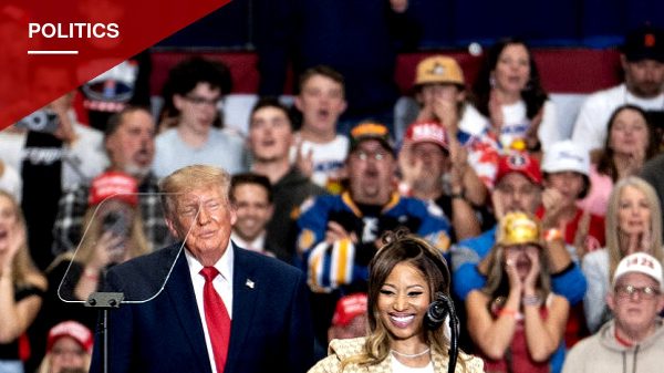 Nicki Minaj Joins Trump Onstage in Port Huron, Urges Michigan Voters to Back Rogers and James