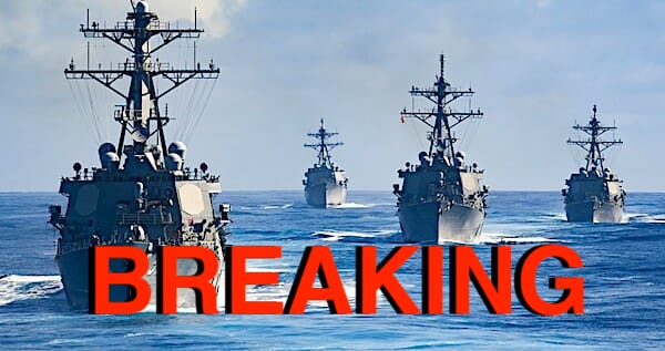 Breaking: US Navy Opens Fire On Iranian Vessels In International Waters
