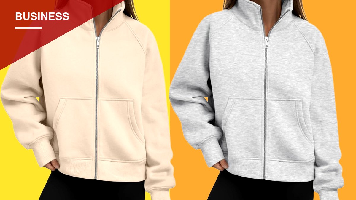 Amazon Discounts Popular Cropped Zip-Up Hoodie by Half