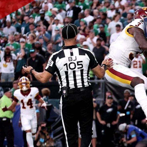 Diggs' Goal-Post Celebration Penalty Cost Commanders a Two-Point Try in Loss to Eagles