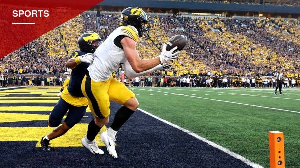 Hank Brown's Late Touchdown Toss Gives Iowa a 20-19 Win Over Michigan