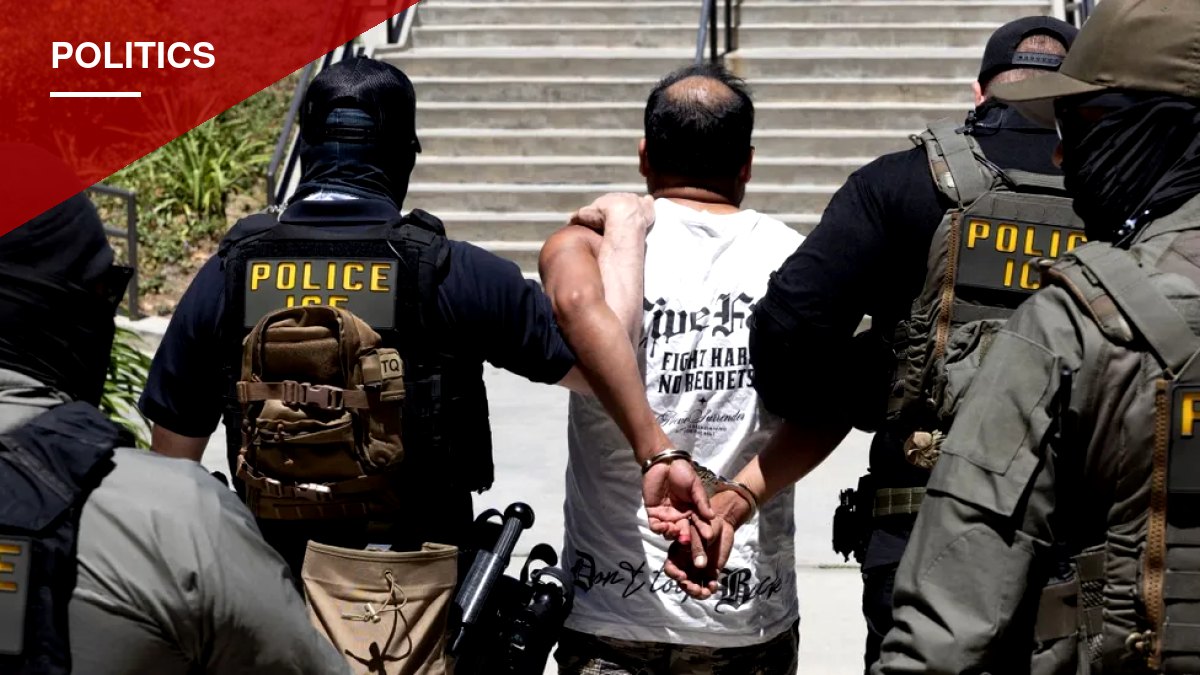 ICE Says It Arrested 1,328 People Across Virginia and Maryland Over Two Weeks