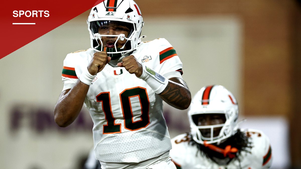 Miami's Mensah Nears National Completion Record in Win Over Wake Forest