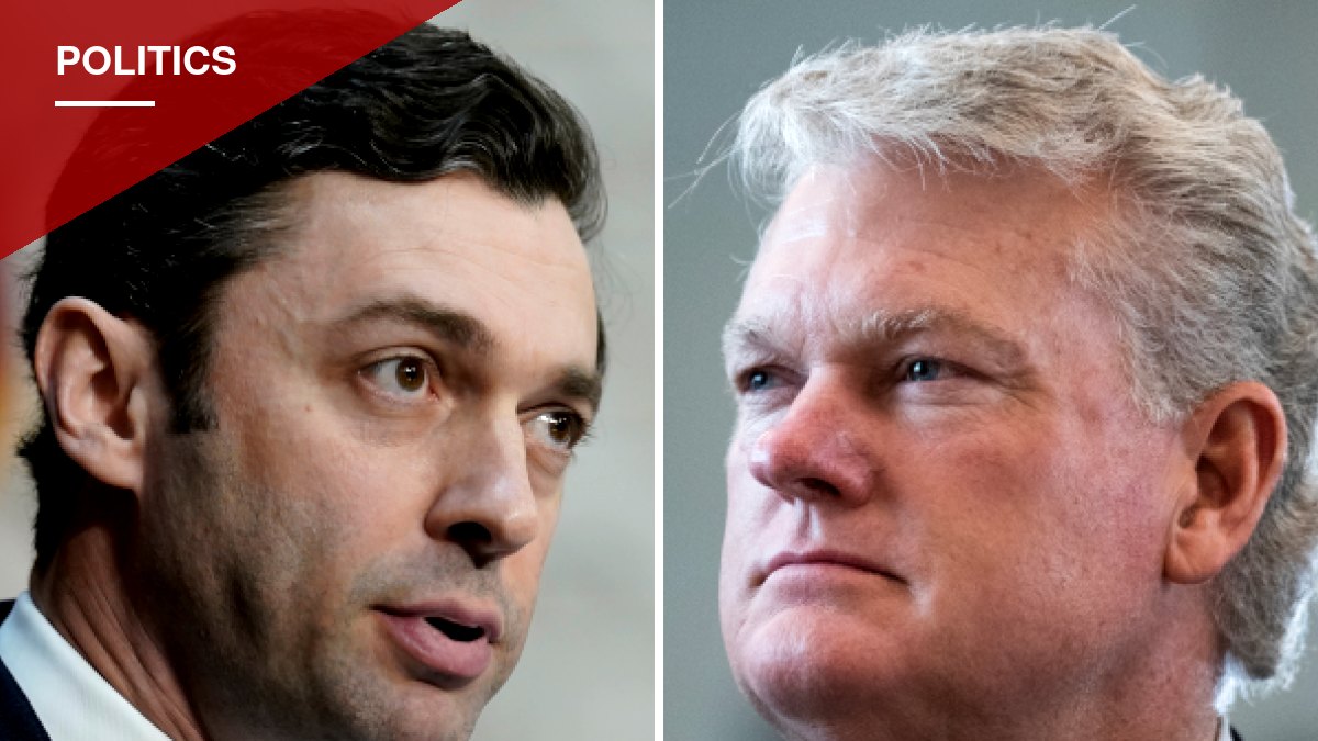 New Poll Shows Ossoff Ahead in Senate Race, Governor's Contest Too Close to Call