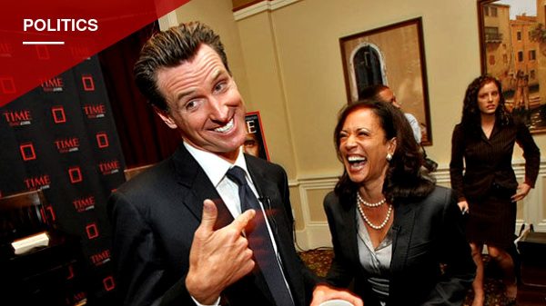 Newsom Says He'd Step Aside If Harris Runs for President in 2028