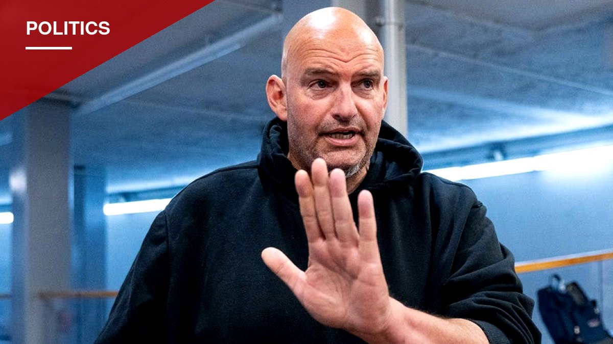 Pennsylvania Democrats Call for Fetterman's Ouster After Report Details Absences From Senate Duties