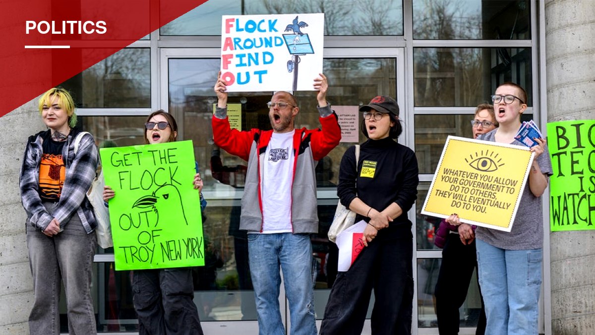 Report Links Anti-Data Center and Flock Camera Protests to Same Activist Network Behind 'No Kings' Rallies