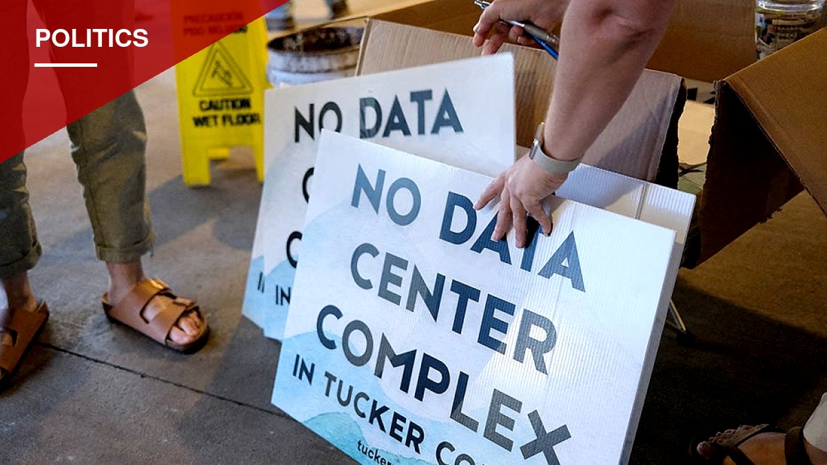 Republican Candidates Break With Trump Over Data Center Backlash