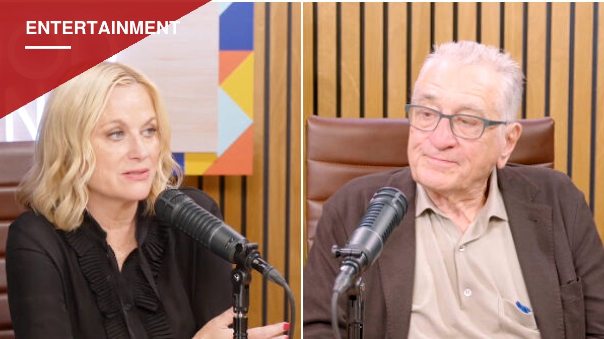 Robert De Niro Tears Up After Amy Poehler Praises His Trump Criticism on Podcast