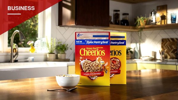 Cheerios Adds Resealable Ziploc Bag Inside the Box to Fight Stale Cereal