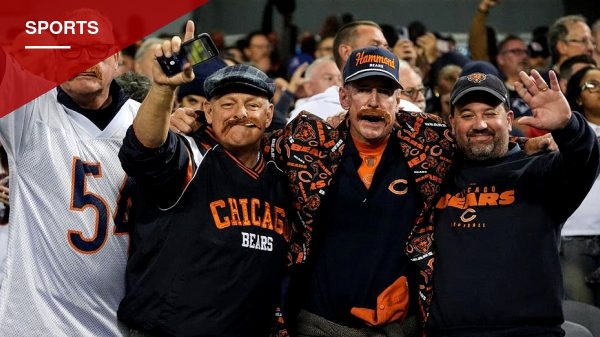 Chicago Bears Fans Honor Mike Ditka With Mustaches at First Home Game Since His Death