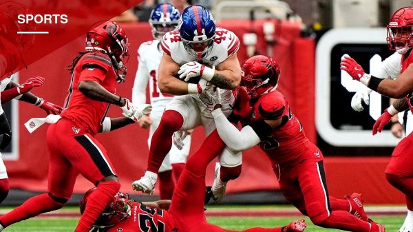 Giants' Cam Skattebo Flagged for Unnecessary Roughness on Bruising Run Against Texans