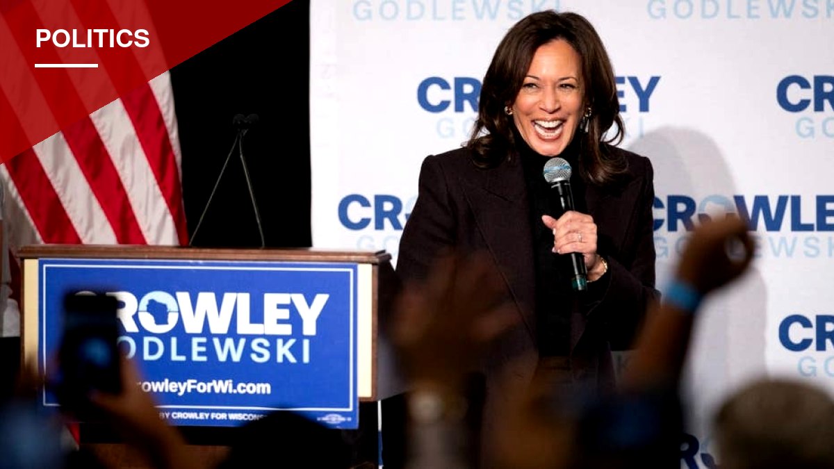 Harris Escalates Attacks on Trump Administration While Stumping for Wisconsin Governor Candidate