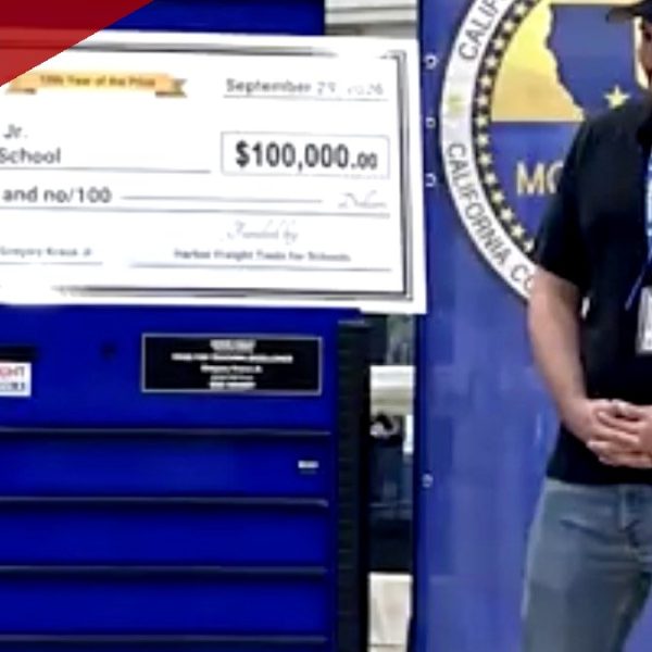 Indio Automotive Teacher Surprised With $100,000 National Teaching Prize
