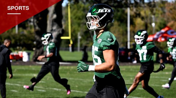 Jets Tight End Mason Taylor Returns From Thumb Injury Ahead of Browns Game