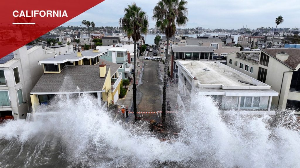 Long Beach Orders Evacuations as Tropical Storm Rachel Pushes Record Surf Into Homes