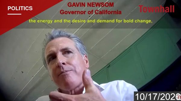 Newsom Says Democratic Socialist Energy Will Become 'Mainstream' for Party by 2028