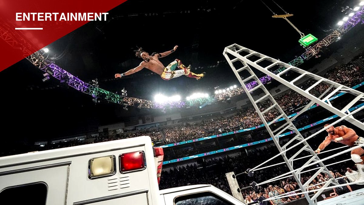 Penta Wins Chaotic WWE Money in the Bank Ladder Match After Je'Von Evans Crashes Through Ambulance Roof