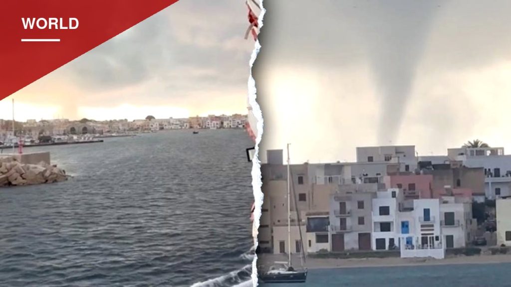 Tornado Rips Through Marsala, Injures Two, Destroys School