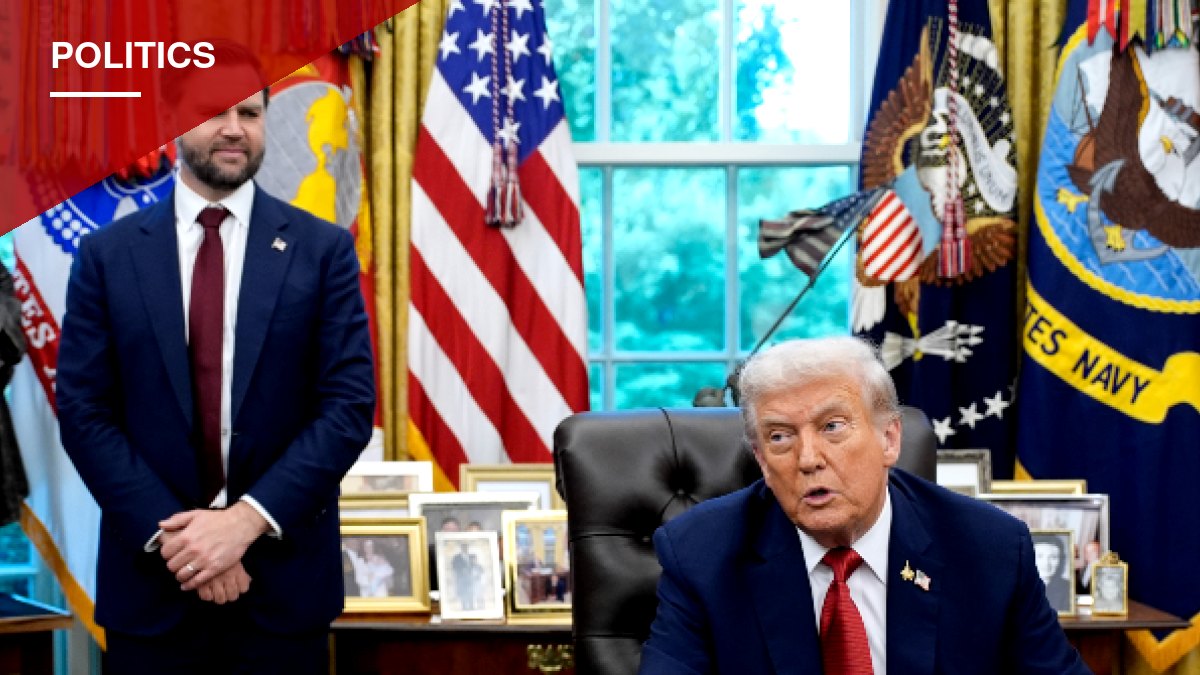 Trump Says It's Too Soon to Back Vance for 2028, Even as Vance Predicted His Support
